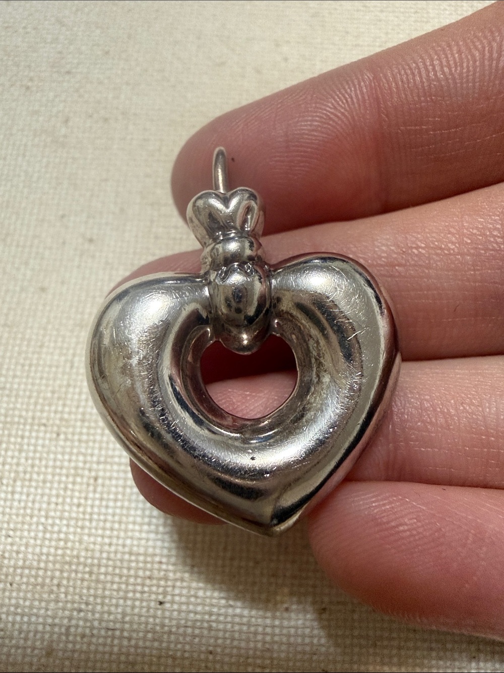 Sterling Silver 925 Heart Pendant Necklace Charm